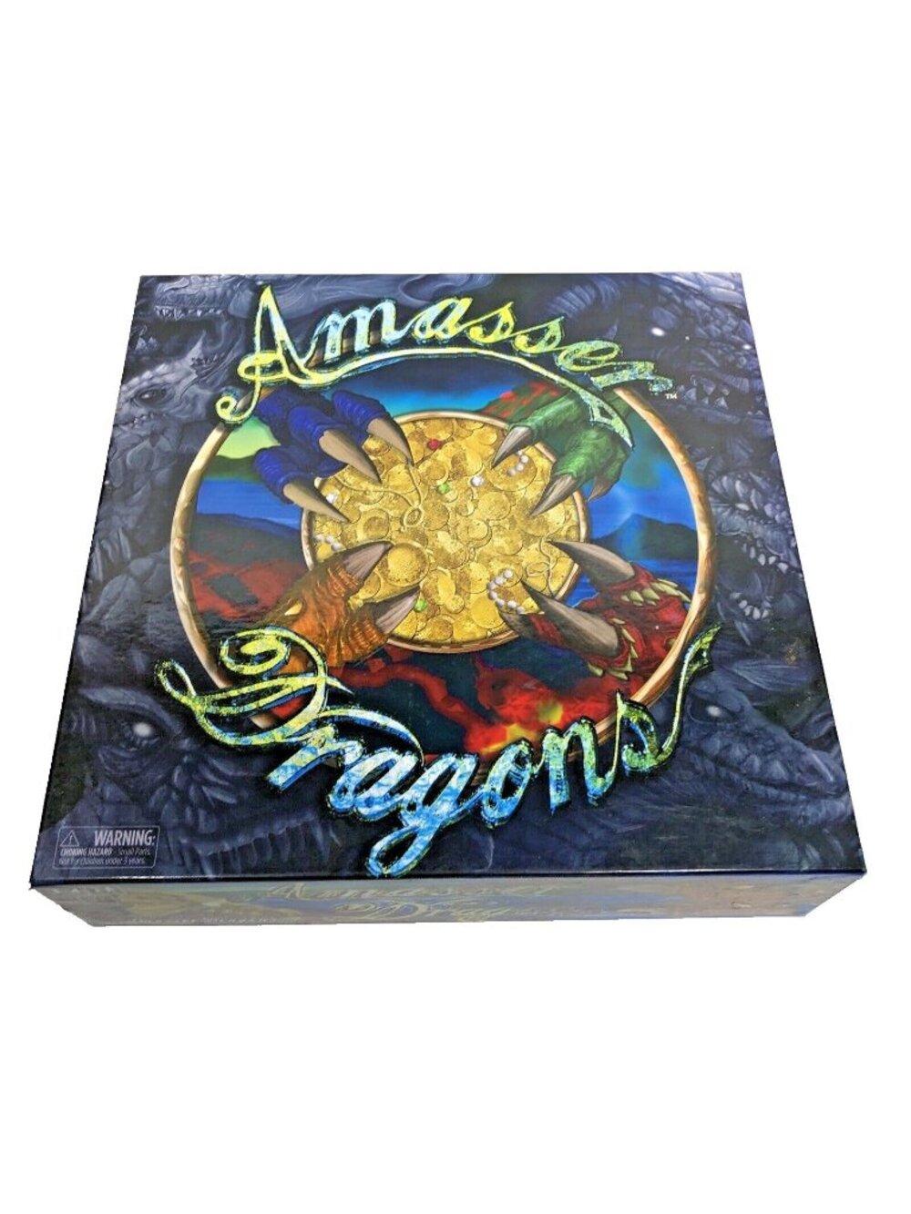 Amasser Dragons Fantasy Board Game Complete EUG some box damage